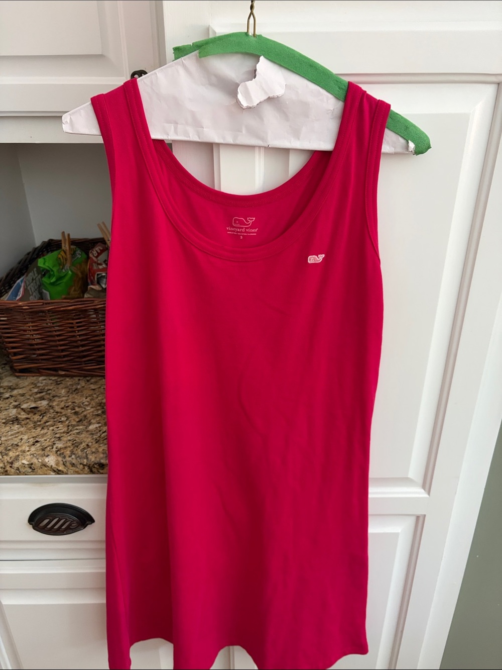 Vineyard Vines Women's Pink Sleeveless Tank dress